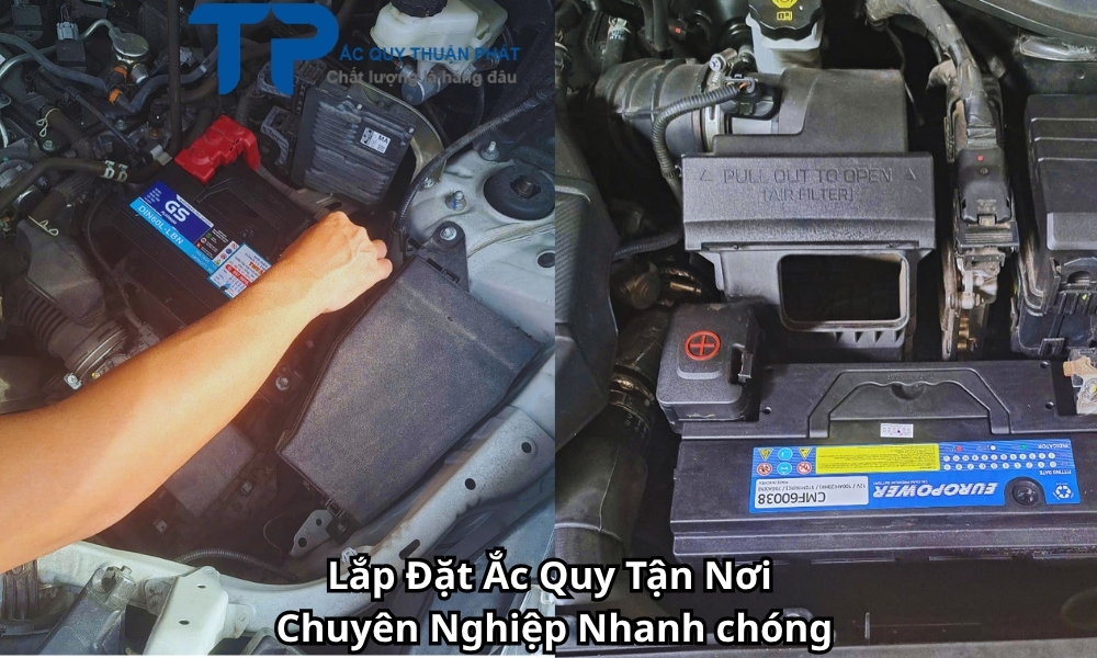 Lắp Đặt Ắc Quy Tận Nơi Chuyên Nghiệp Nhanh chóng