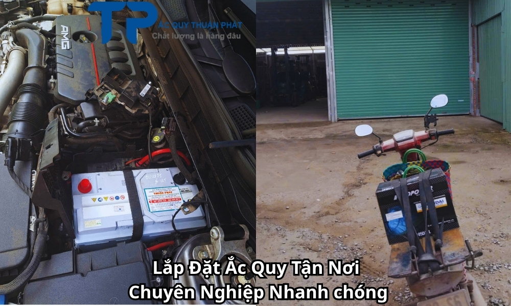 Lắp Đặt Ắc Quy Tận Nơi Chuyên Nghiệp Nhanh chóng