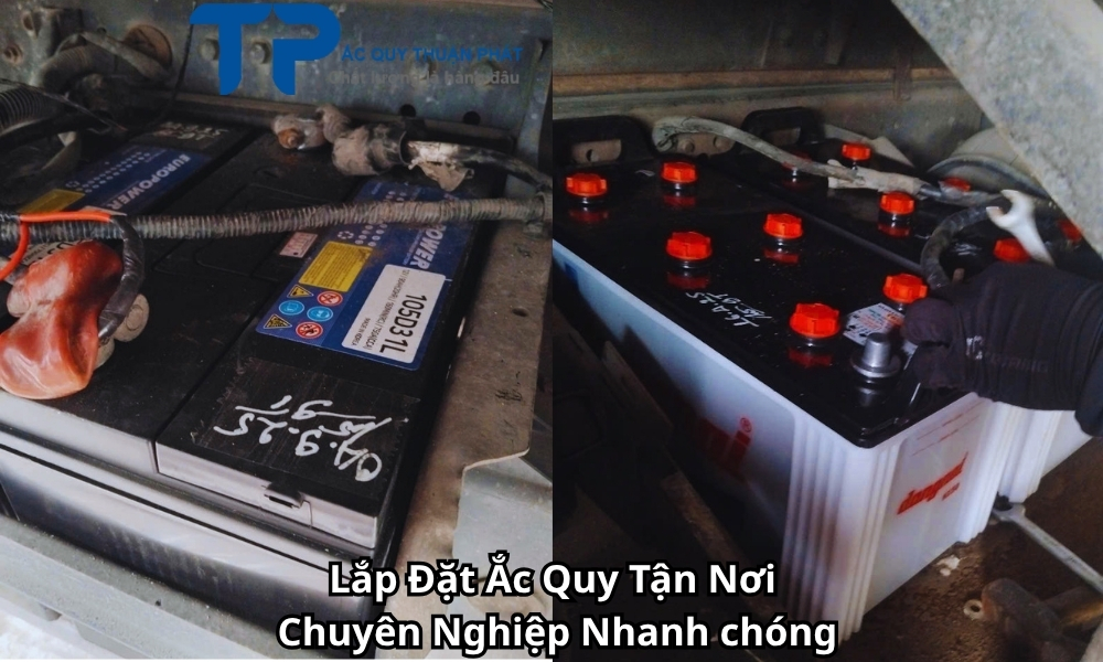 Lắp Đặt Ắc Quy Tận Nơi Chuyên Nghiệp Nhanh chóng