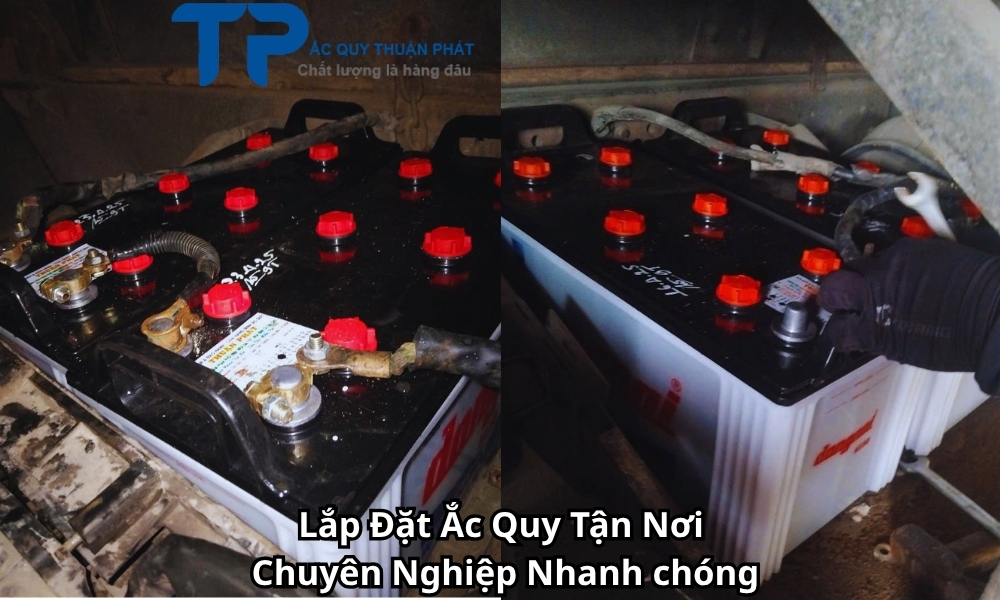Lắp Đặt Ắc Quy Tận Nơi Chuyên Nghiệp Nhanh chóng