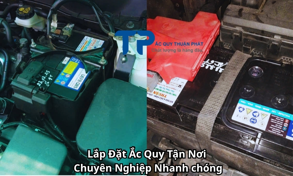 Lắp Đặt Ắc Quy Tận Nơi Chuyên Nghiệp Nhanh chóng