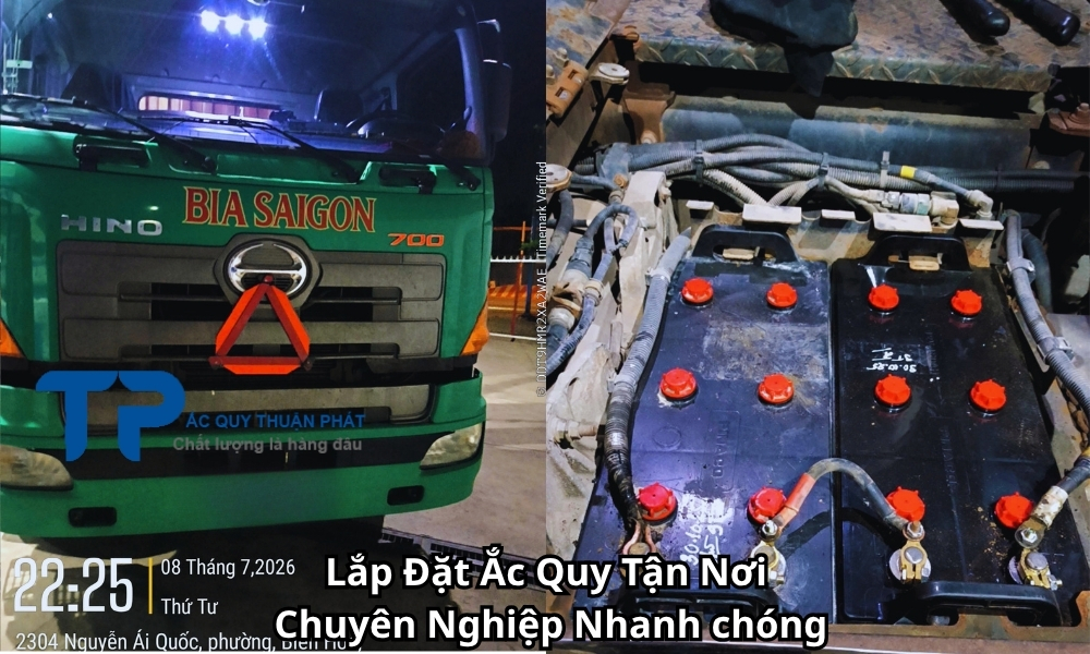 Lắp Đặt Ắc Quy Tận Nơi Chuyên Nghiệp Nhanh chóng