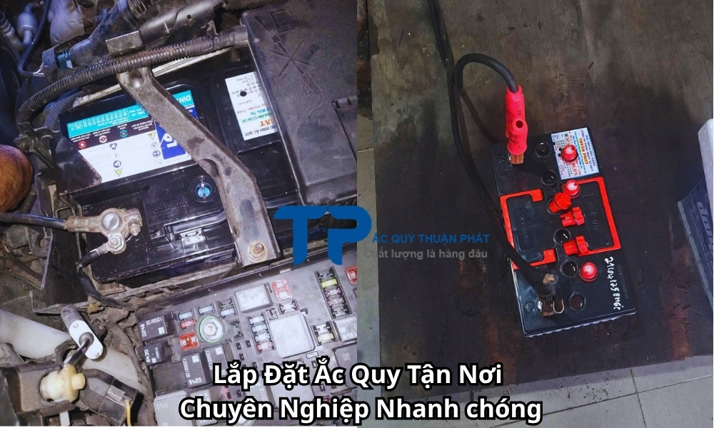 Lắp Đặt Ắc Quy Tận Nơi Chuyên Nghiệp Nhanh chóng