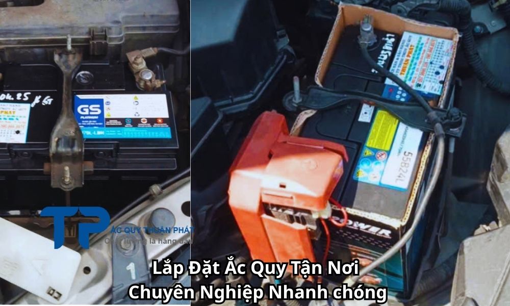 Lắp Đặt Ắc Quy Tận Nơi Chuyên Nghiệp Nhanh chóng