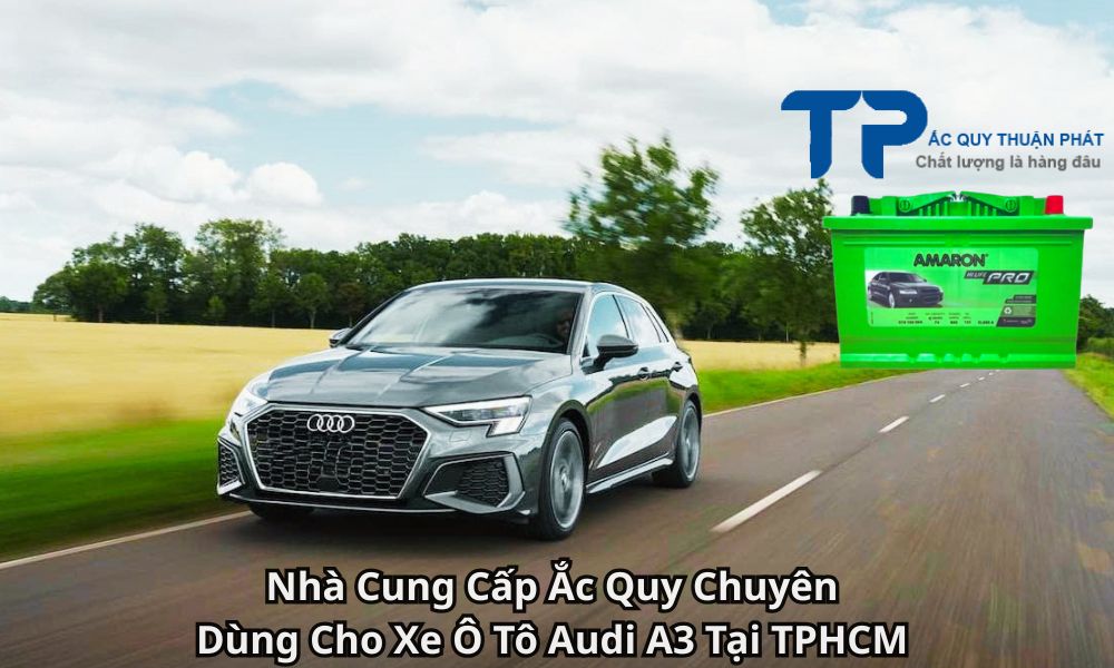 Nhà Cung Cấp Ắc Quy Chuyên Dùng Cho Xe Ô Tô Audi A3 Tại TPHCM