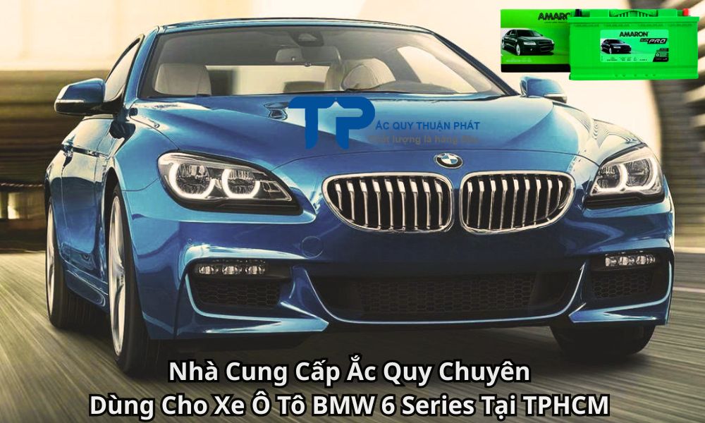 Nhà Cung Cấp Ắc Quy Chuyên Dùng Cho Xe Ô Tô BMW 6 Series Tại TPHCM