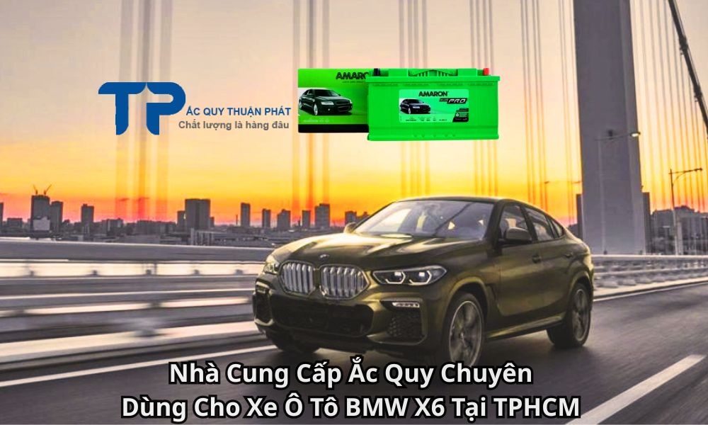 Nhà Cung Cấp Ắc Quy Chuyên Dùng Cho Xe Ô Tô BMW X6 Tại TPHCM