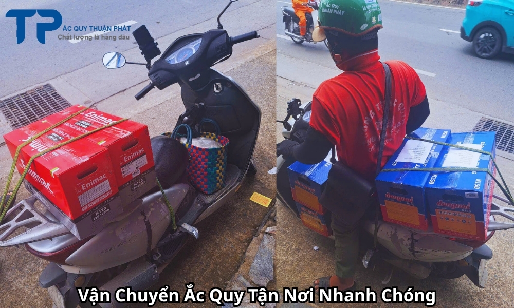 Vận Chuyển Ắc Quy Tận Nơi Nhanh Chóng