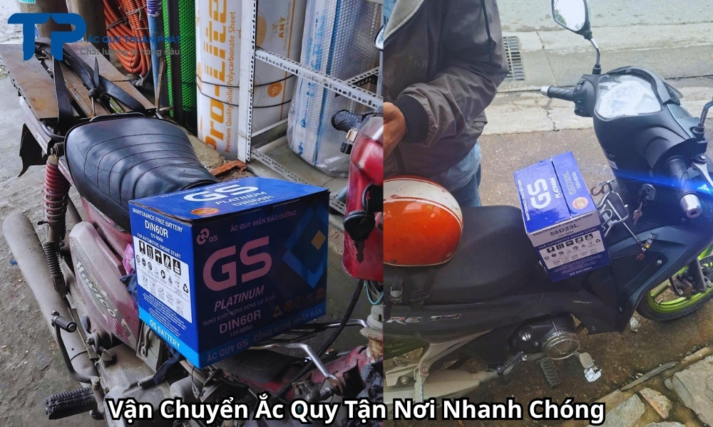 Vận Chuyển Ắc Quy Tận Nơi Nhanh Chóng