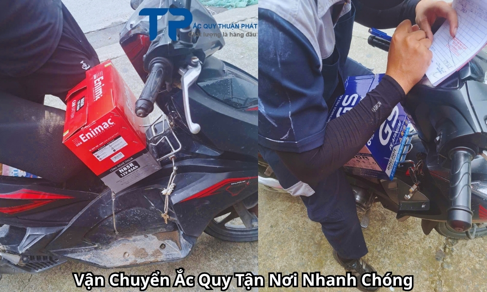 Vận Chuyển Ắc Quy Tận Nơi Nhanh Chóng