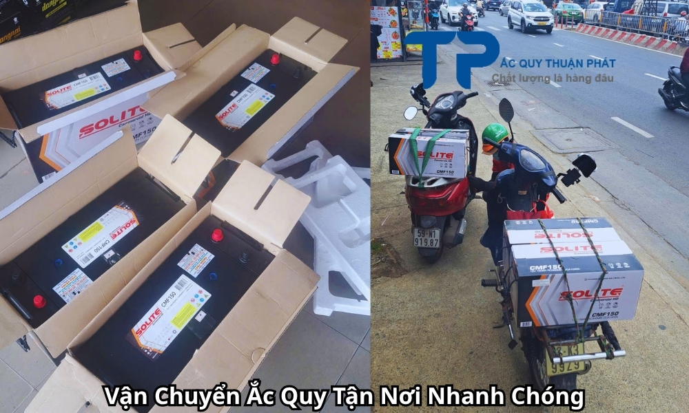 Vận Chuyển Ắc Quy Tận Nơi Nhanh Chóng