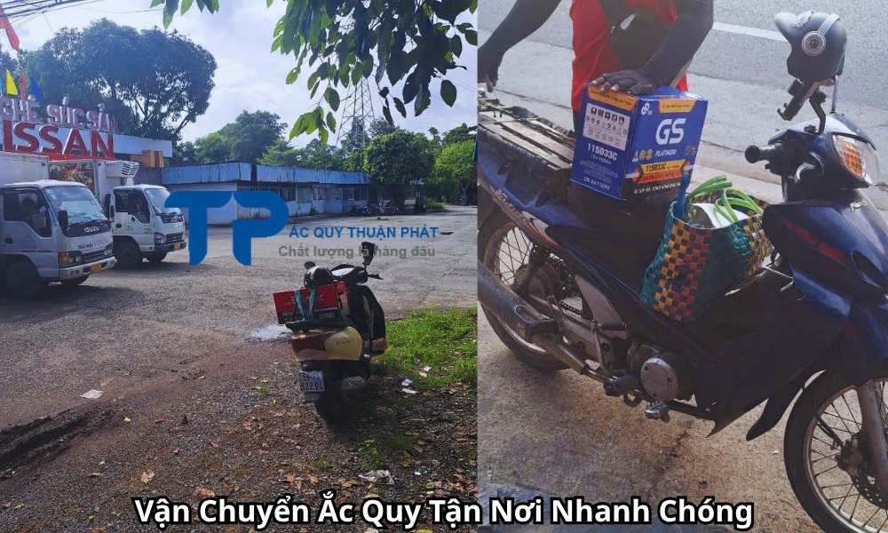 Vận Chuyển Ắc Quy Tận Nơi Nhanh Chóng