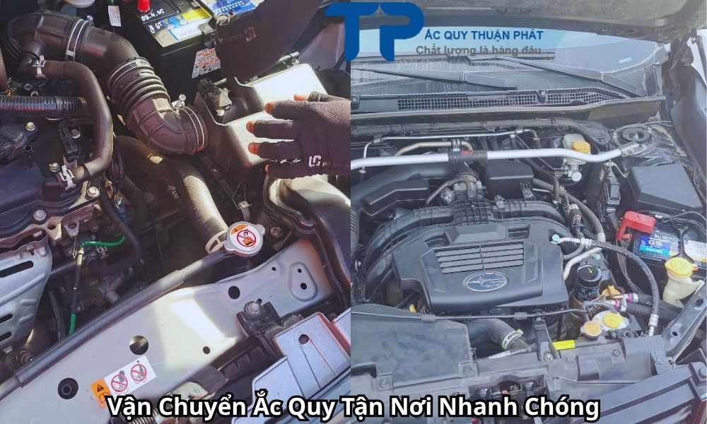 Vận Chuyển Ắc Quy Tận Nơi Nhanh Chóng