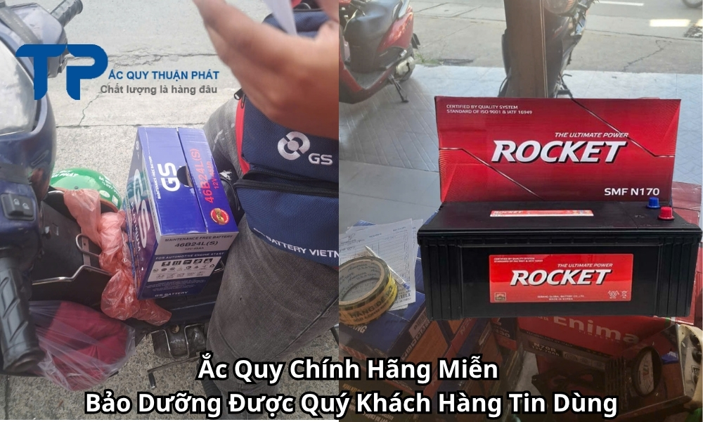 Ắc Quy Chính Hãng Miễn Bảo Dưỡng Được Quý Khách Hàng Tin Dùng