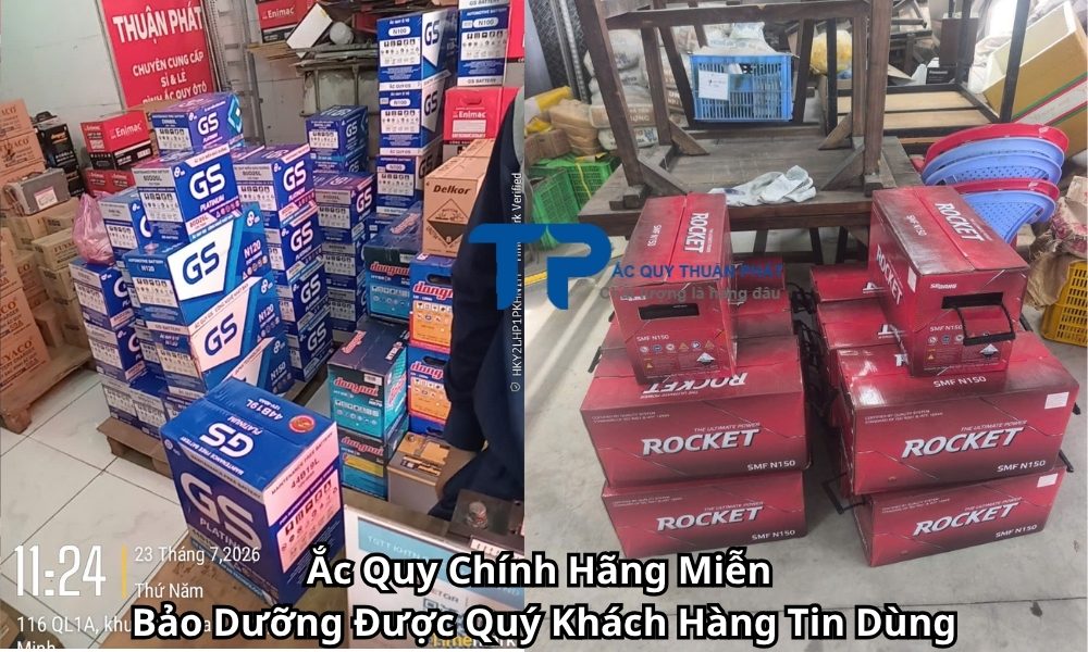 Ắc Quy Chính Hãng Miễn Bảo Dưỡng Được Quý Khách Hàng Tin Dùng