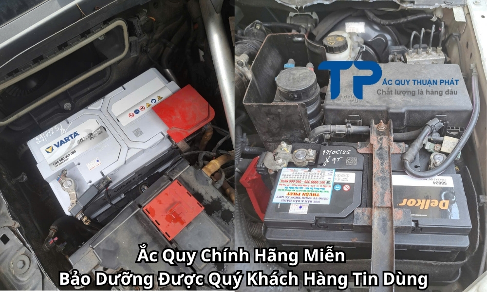 Ắc Quy Chính Hãng Miễn Bảo Dưỡng Được Quý Khách Hàng Tin Dùng