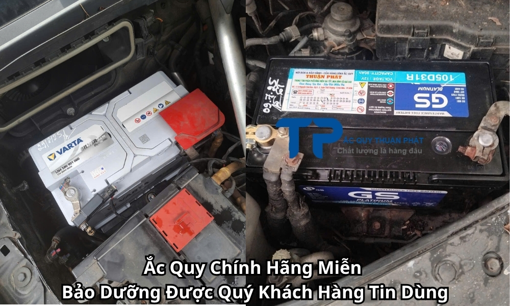Ắc Quy Chính Hãng Miễn Bảo Dưỡng Được Quý Khách Hàng Tin Dùng