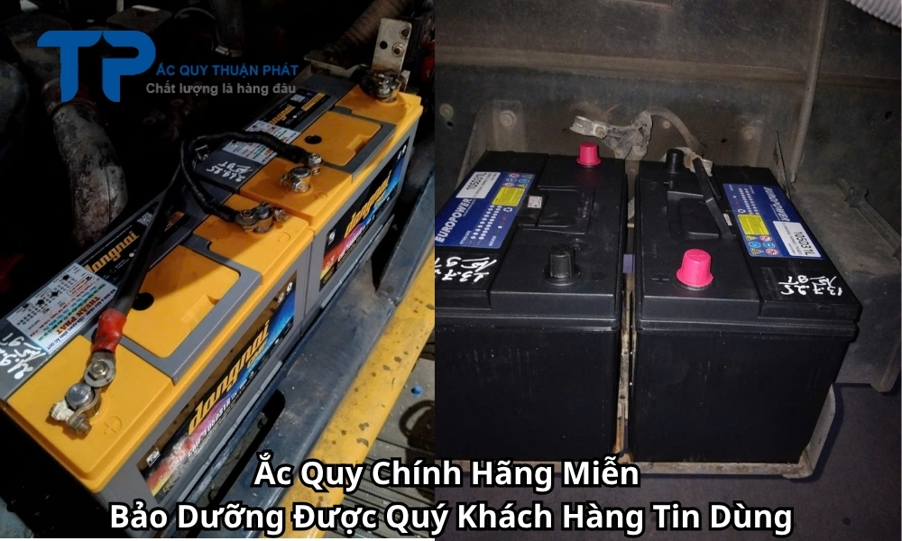 Ắc Quy Chính Hãng Miễn Bảo Dưỡng Được Quý Khách Hàng Tin Dùng