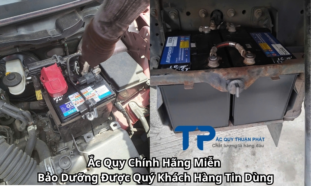 Ắc Quy Chính Hãng Miễn Bảo Dưỡng Được Quý Khách Hàng Tin Dùng
