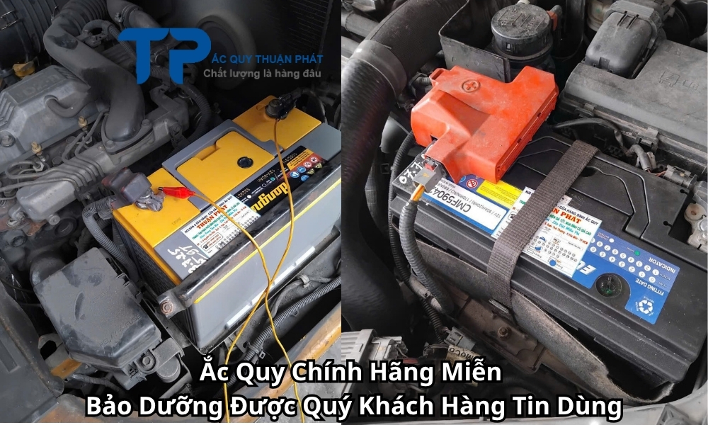 Ắc Quy Chính Hãng Miễn Bảo Dưỡng Được Quý Khách Hàng Tin Dùng