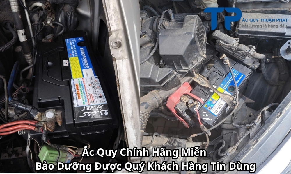 Ắc Quy Chính Hãng Miễn Bảo Dưỡng Được Quý Khách Hàng Tin Dùng