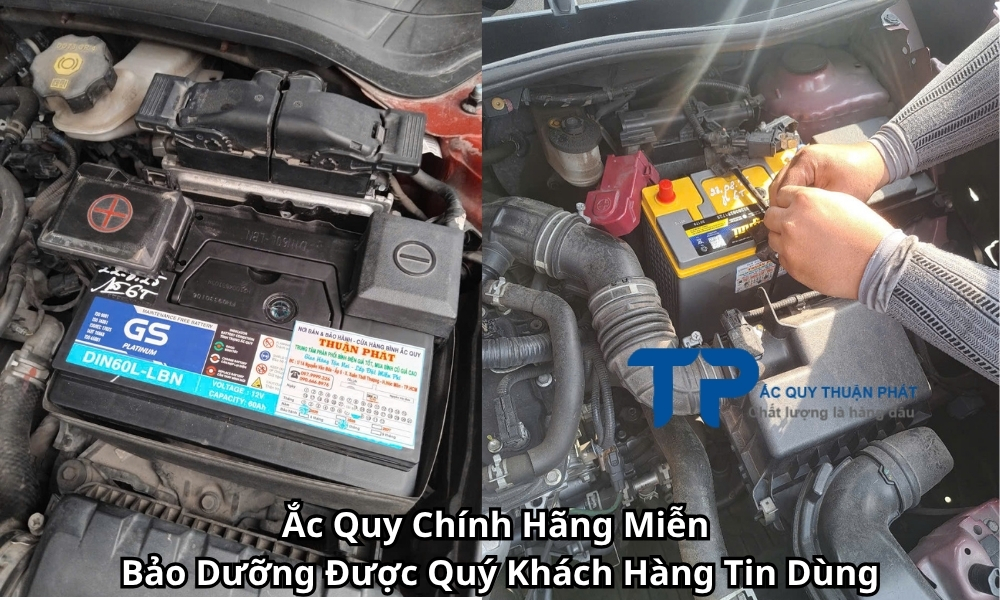 Ắc Quy Chính Hãng Miễn Bảo Dưỡng Được Quý Khách Hàng Tin Dùng