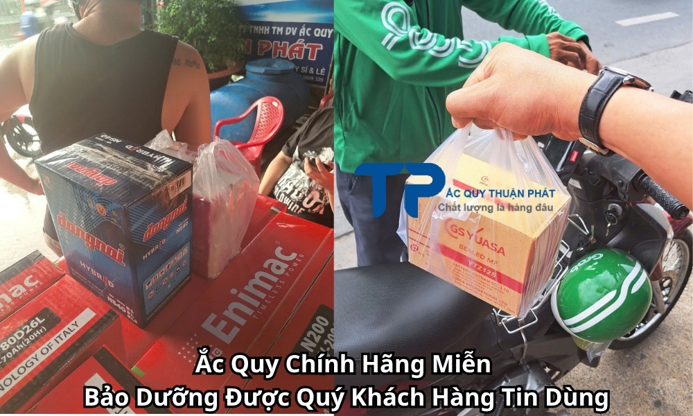 Ắc Quy Chính Hãng Miễn Bảo Dưỡng Được Quý Khách Hàng Tin Dùng