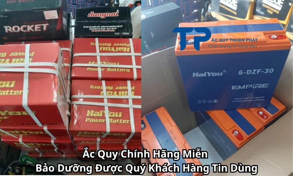 Ắc Quy Chính Hãng Miễn Bảo Dưỡng Được Quý Khách Hàng Tin Dùng