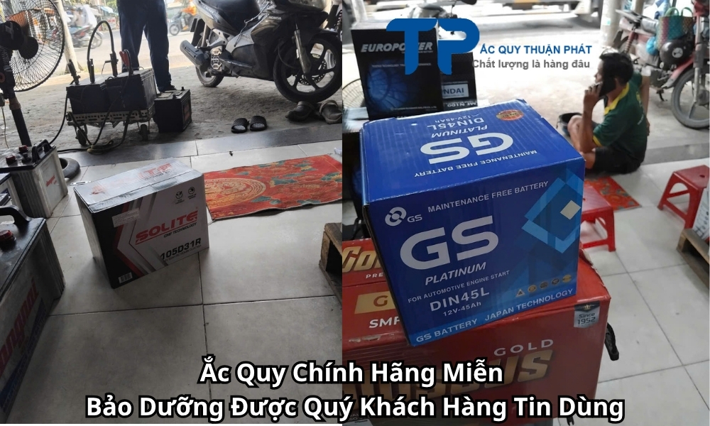 Ắc Quy Chính Hãng Miễn Bảo Dưỡng Được Quý Khách Hàng Tin Dùng