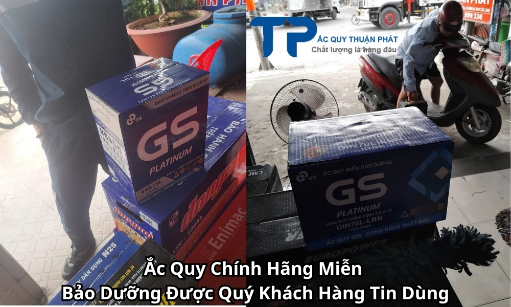 Ắc Quy Chính Hãng Miễn Bảo Dưỡng Được Quý Khách Hàng Tin Dùng