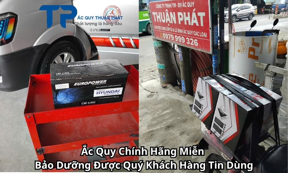 Ắc Quy Chính Hãng Miễn Bảo Dưỡng Được Quý Khách Hàng Tin Dùng