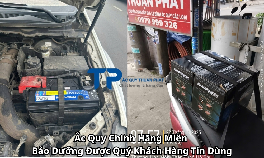 Ắc Quy Chính Hãng Miễn Bảo Dưỡng Được Quý Khách Hàng Tin Dùng