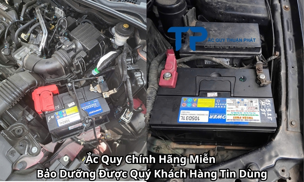 Ắc Quy Chính Hãng Miễn Bảo Dưỡng Được Quý Khách Hàng Tin Dùng
