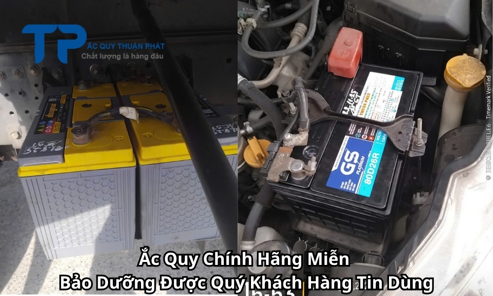 Ắc Quy Chính Hãng Miễn Bảo Dưỡng Được Quý Khách Hàng Tin Dùng