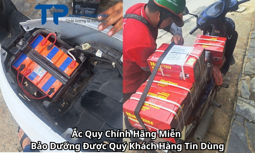 Ắc Quy Chính Hãng Miễn Bảo Dưỡng Được Quý Khách Hàng Tin Dùng