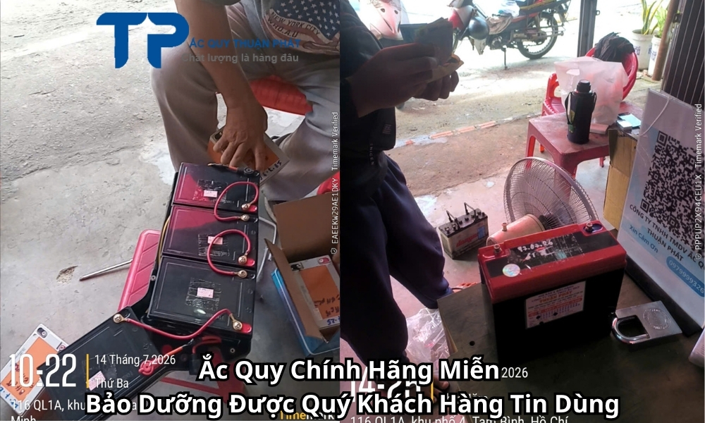 Ắc Quy Chính Hãng Miễn Bảo Dưỡng Được Quý Khách Hàng Tin Dùng