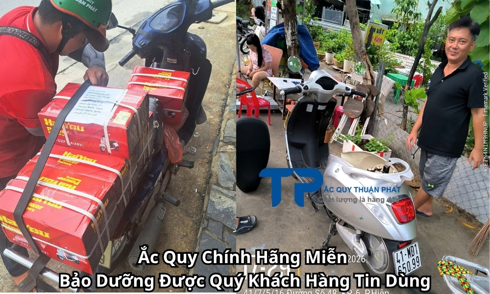 Ắc Quy Chính Hãng Miễn Bảo Dưỡng Được Quý Khách Hàng Tin Dùng