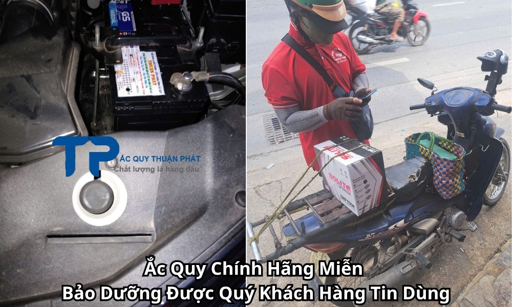 Ắc Quy Chính Hãng Miễn Bảo Dưỡng Được Quý Khách Hàng Tin Dùng