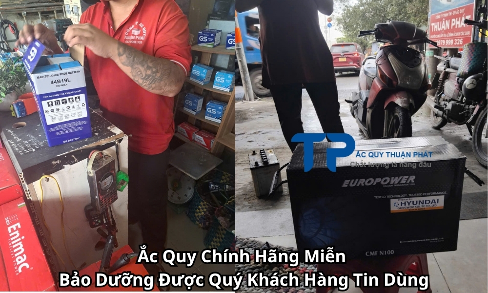 Ắc Quy Chính Hãng Miễn Bảo Dưỡng Được Quý Khách Hàng Tin Dùng