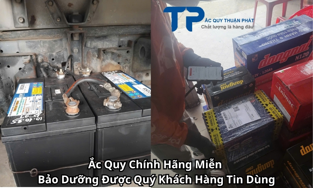 Ắc Quy Chính Hãng Miễn Bảo Dưỡng Được Quý Khách Hàng Tin Dùng