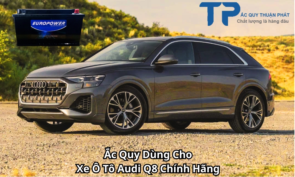 Ắc Quy Dùng Cho Xe Ô Tô Audi Q8 Chính Hãng