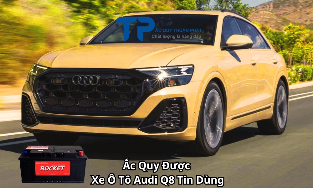 Ắc Quy Được Xe Ô Tô Audi Q8 Tin Dùng