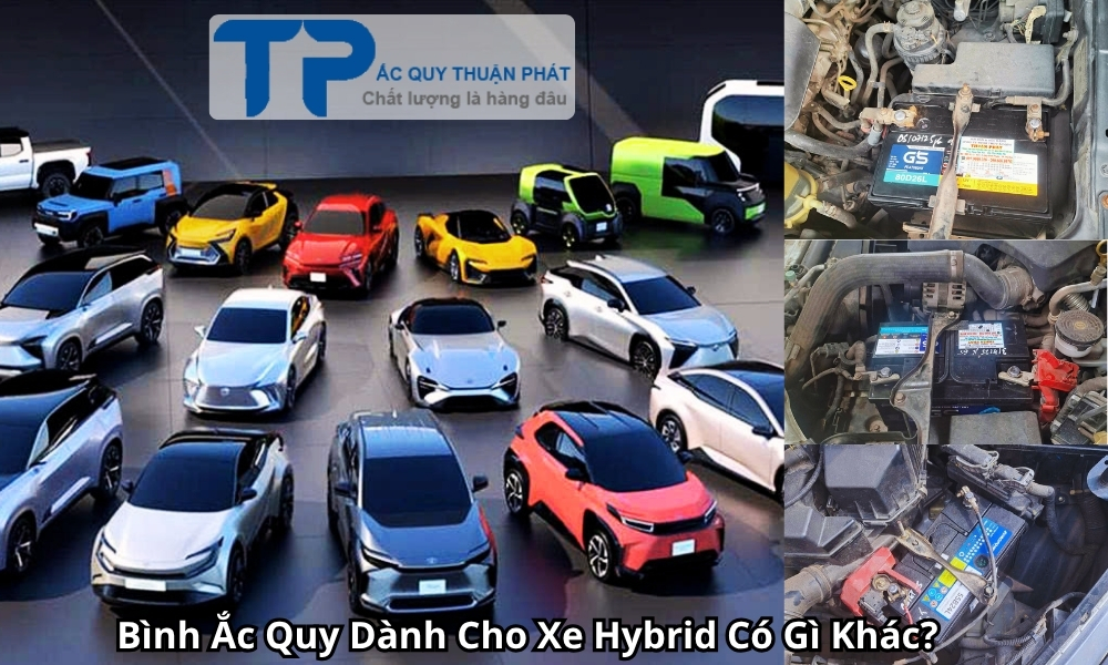 Bình Ắc Quy Dành Cho Xe Hybrid Có Gì Khác?