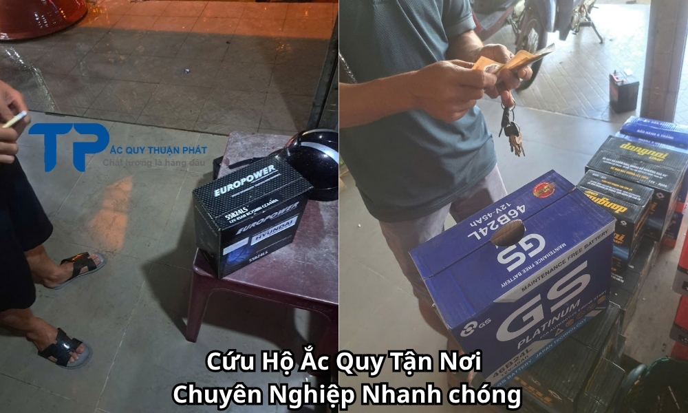 Cứu Hộ Ắc Quy Tận Nơi Chuyên Nghiệp Nhanh chóng