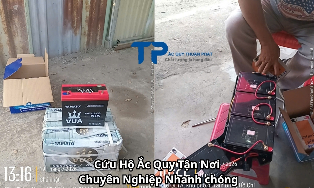 Cứu Hộ Ắc Quy Tận Nơi Chuyên Nghiệp Nhanh chóng