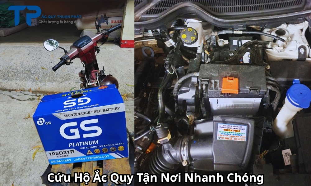 Cứu Hộ Ắc Quy Tận Nơi Nhanh Chóng