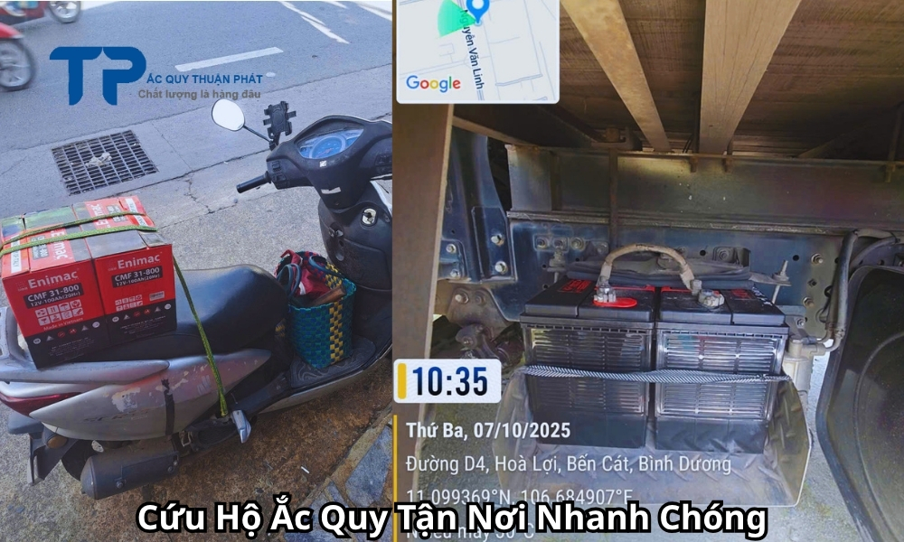 Cứu Hộ Ắc Quy Tận Nơi Nhanh Chóng