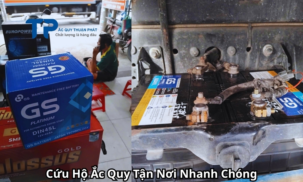 Cứu Hộ Ắc Quy Tận Nơi Nhanh Chóng