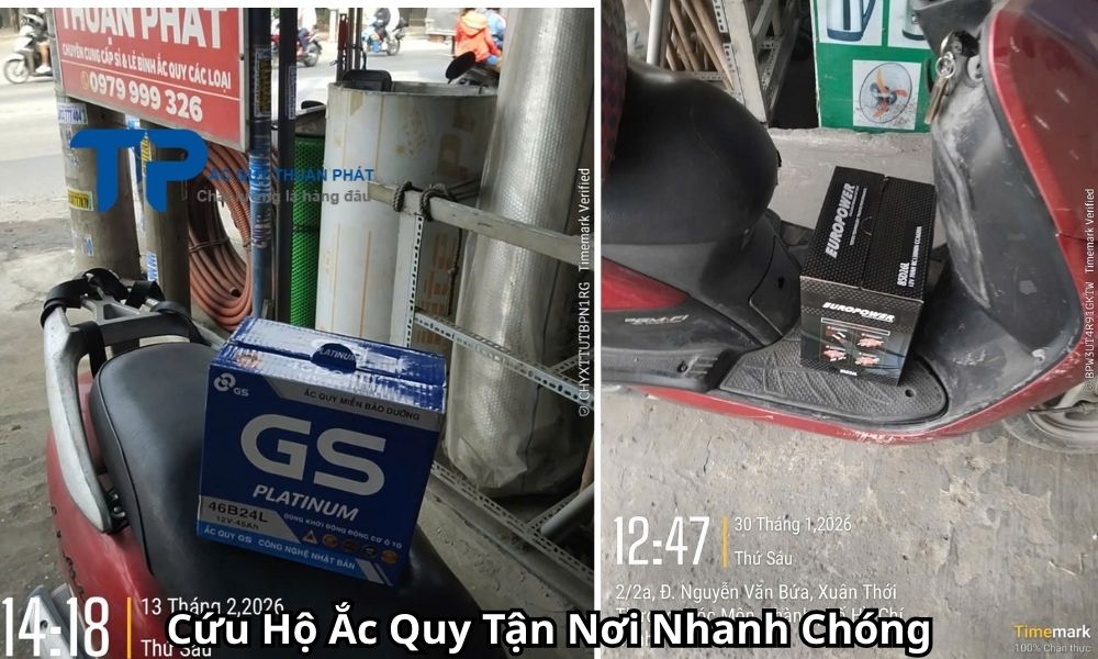 Cứu Hộ Ắc Quy Tận Nơi Nhanh Chóng