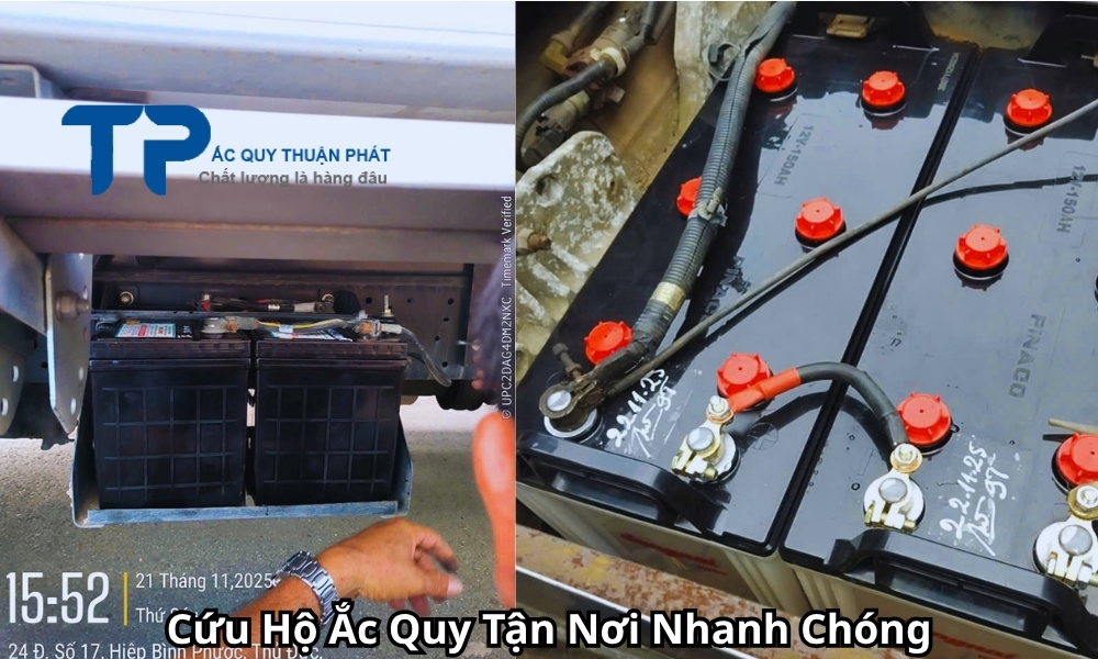 Cứu Hộ Ắc Quy Tận Nơi Nhanh Chóng